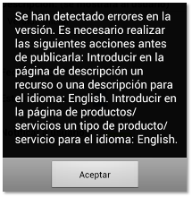 Error en la carga